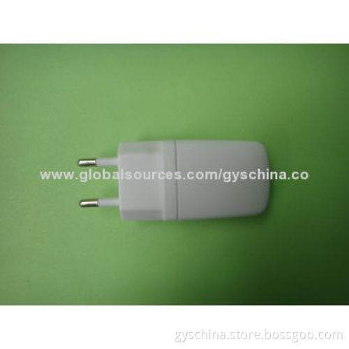 USB Charger with 5V, 1A General Output, 100 to 240V AC Input